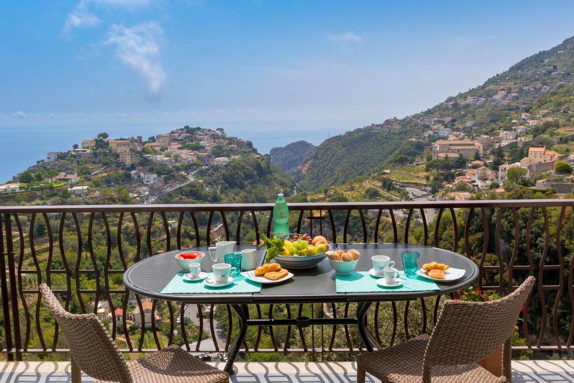 Colpo Dali Amazing View In Ravello 빌라 외부 사진