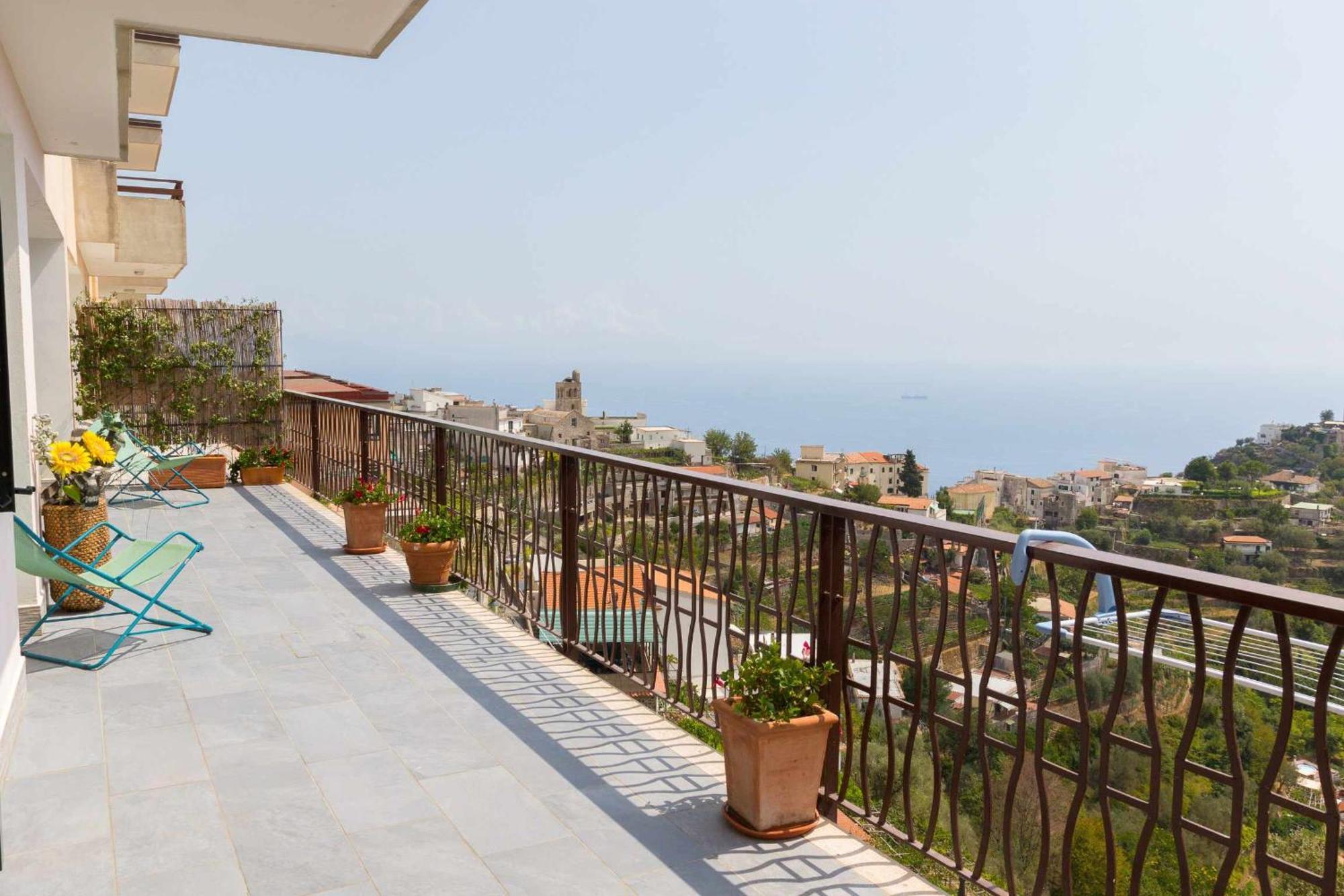 Colpo Dali Amazing View In Ravello 빌라 외부 사진